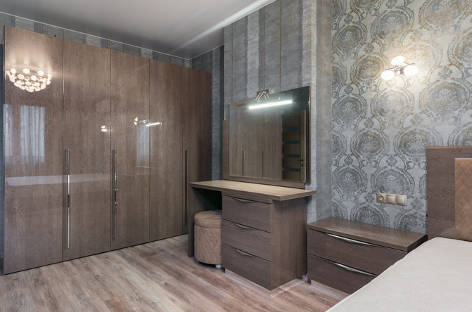 Try a Distressed or Weathered Finish